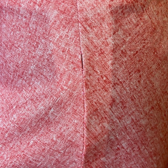 Vintage 70’s Pinkish Red Mid Length A-Line Skirt - Picture 11 of 13